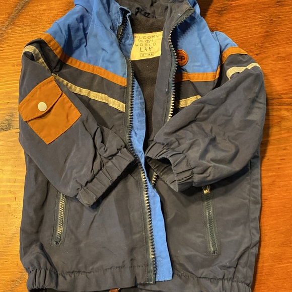 L&P toddler rain jacket with fleece lining - Picture 5 of 5